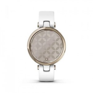 garmin-lily-gold-white-silicone-band